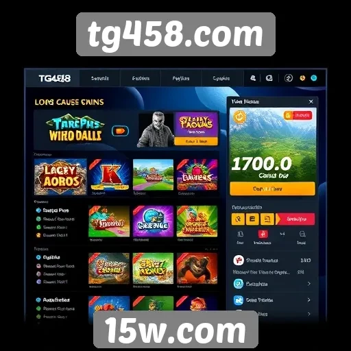 análise da interface do usuário em tg458.com